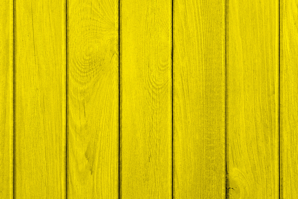 yellow wooden background - Photo, Image