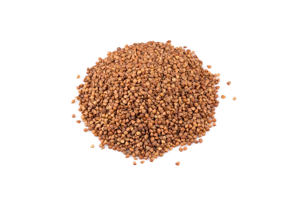 Montón de semillas de trigo sarraceno
 - Foto, Imagen