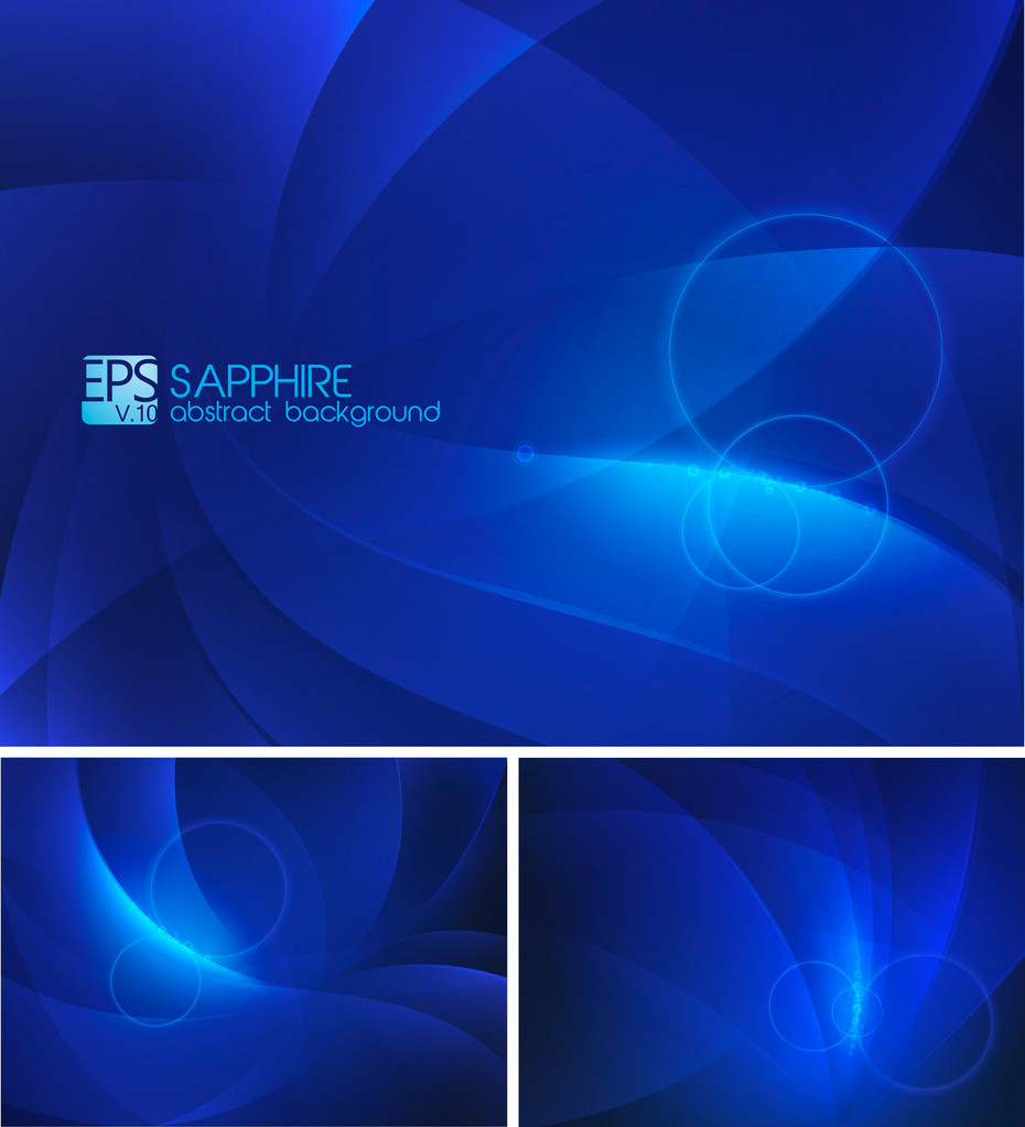 Sapphire abstracte achtergrond - Vector, afbeelding