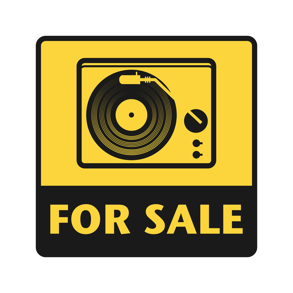 Ícone de venda ou sinal
 - Vetor, Imagem
