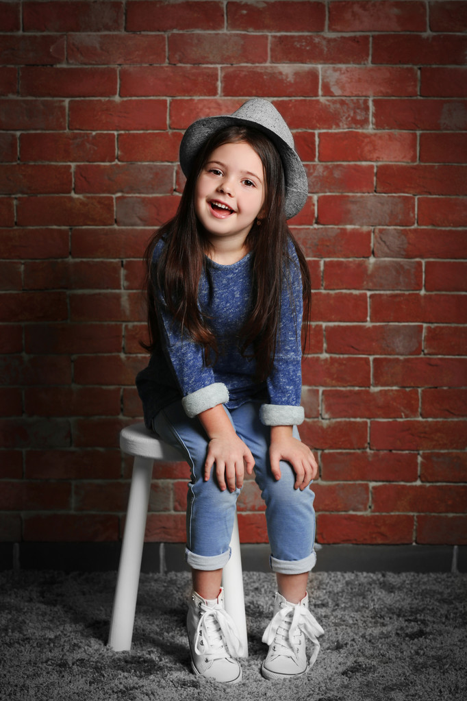 Ritratto di bambina di moda
 - Foto, immagini