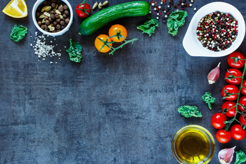 Ingrédients sains pour salade
 - Photo, image