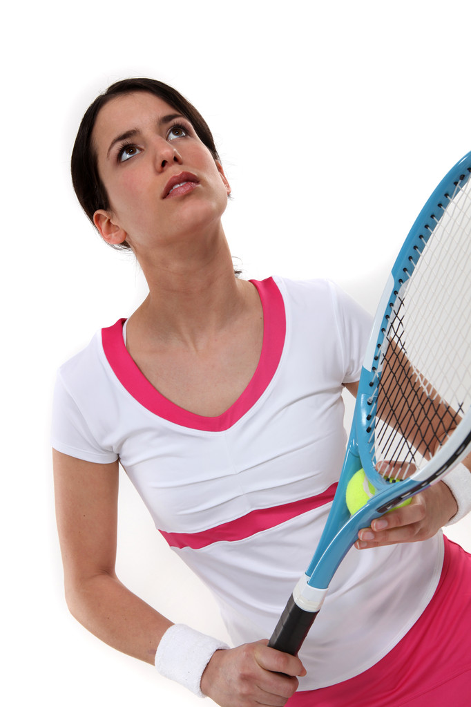 aantrekkelijke tennisser - Foto, afbeelding
