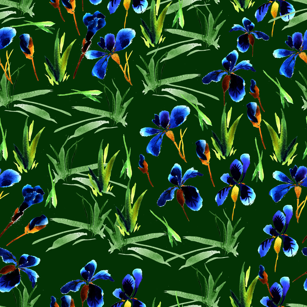 λουλουδάτο μοτίβο με λουλούδια - Φωτογραφία, εικόνα