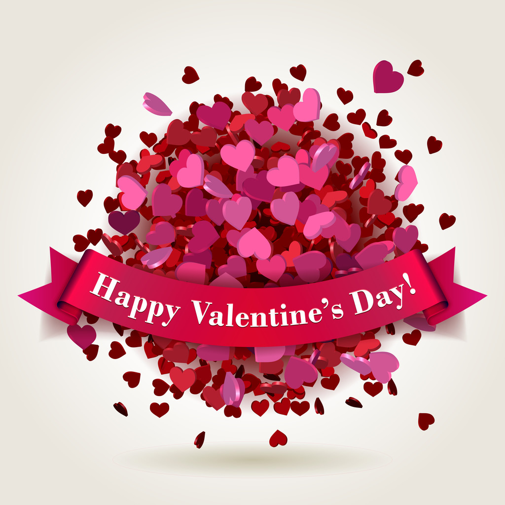 Happy Valentine's day - Vector, Image