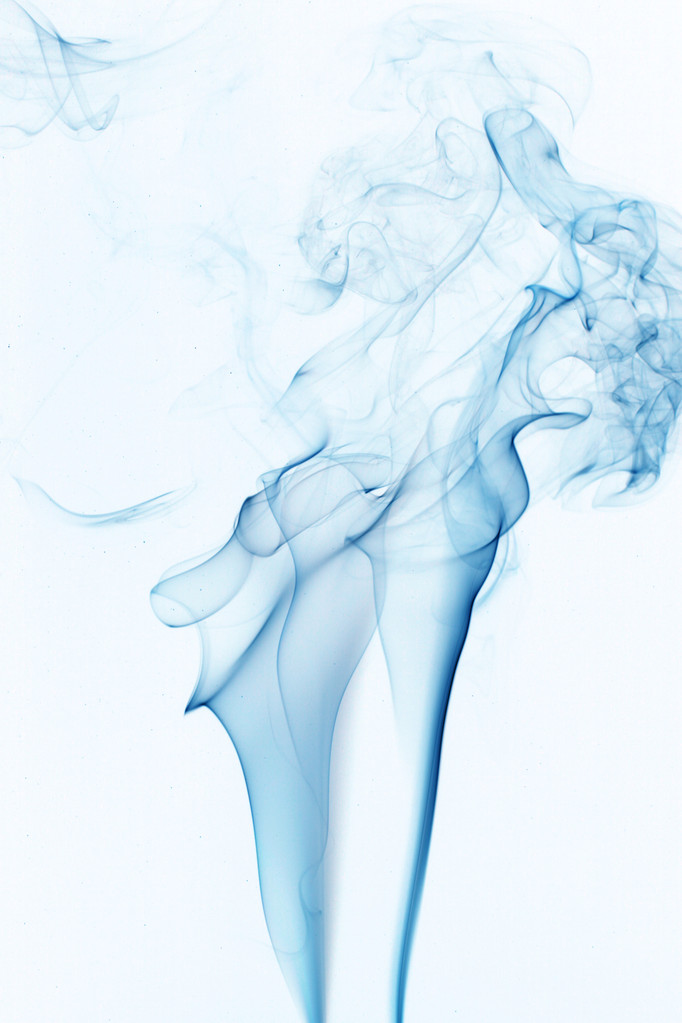 Fumaça azul - Foto, Imagem