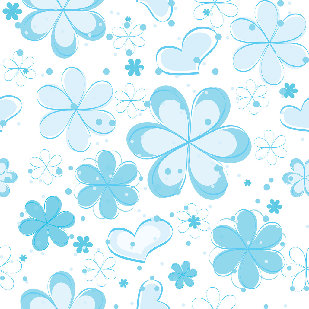 motif sans couture vectoriel avec des fleurs - Vecteur, image