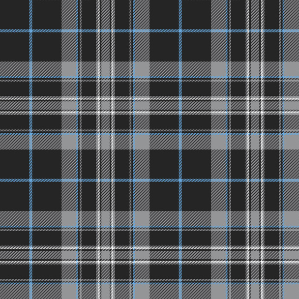 Pride of scotland platinum kilt tartan texture seamless pattern - Vector, Image
