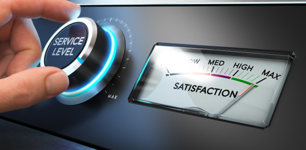 Service Satisfaction Indicator - Photo, Image
