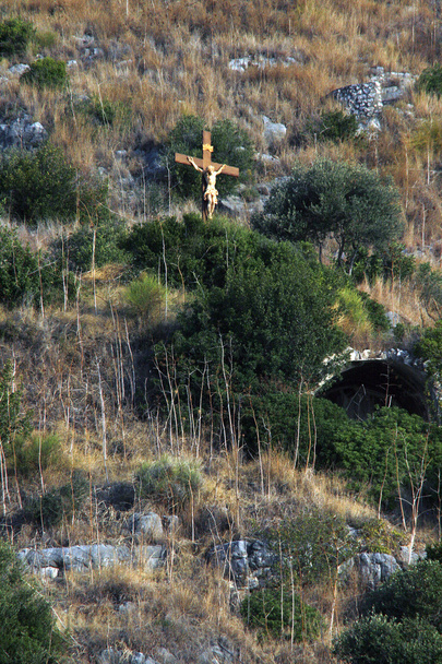 Jesus Christ crucified on the cross - Photo, Image