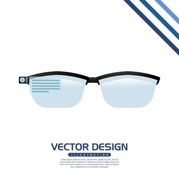 wearable technology design - Vektor, obrázek