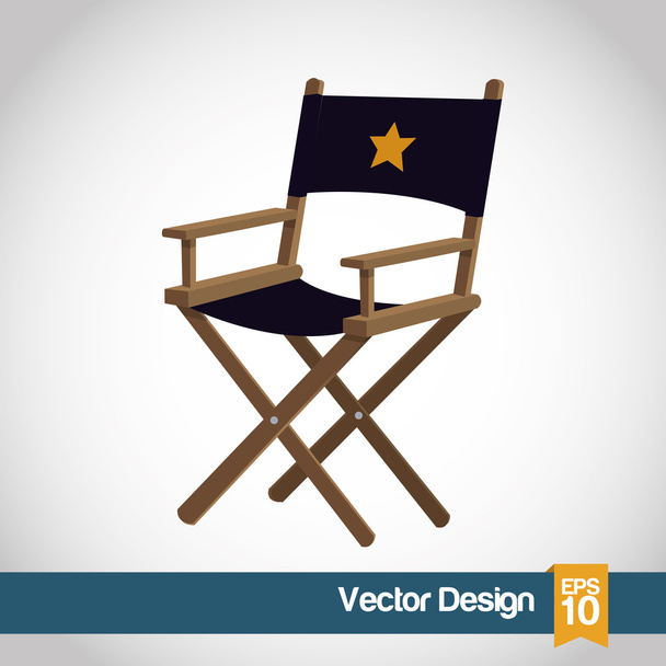 diseño de icono de película
 - Vector, Imagen