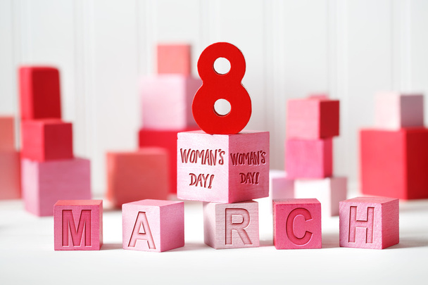 Womans Day - March 8 message - Фото, зображення