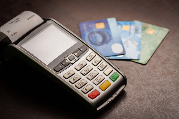 POS ve kredi kartları - Fotoğraf, Görsel