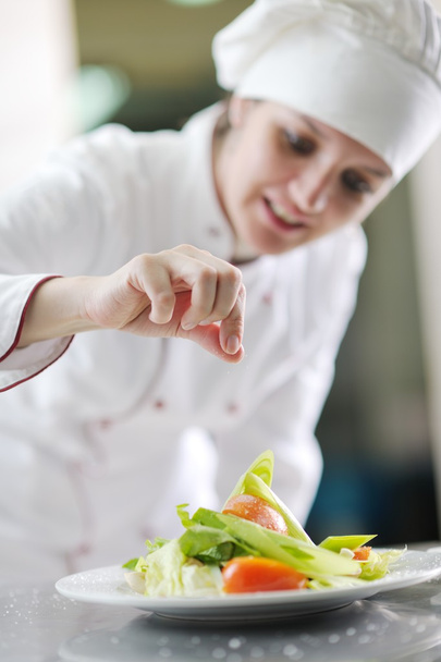 Chef preparing meal - Photo, Image