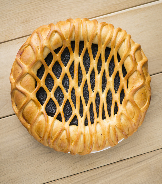 Παπαρούνας πίτα ξύλο - Φωτογραφία, εικόνα