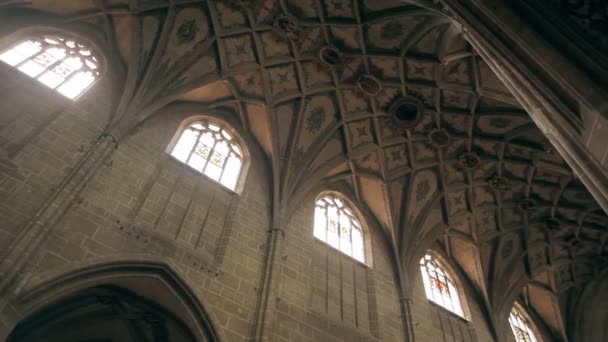 The Bern Minster, a Swiss Reformed cathedral in the old city of Bern - Footage, Video