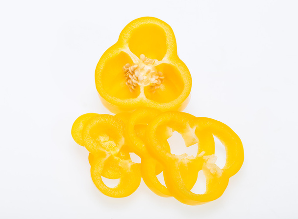 sweet pepper isolated on white background - Photo, image