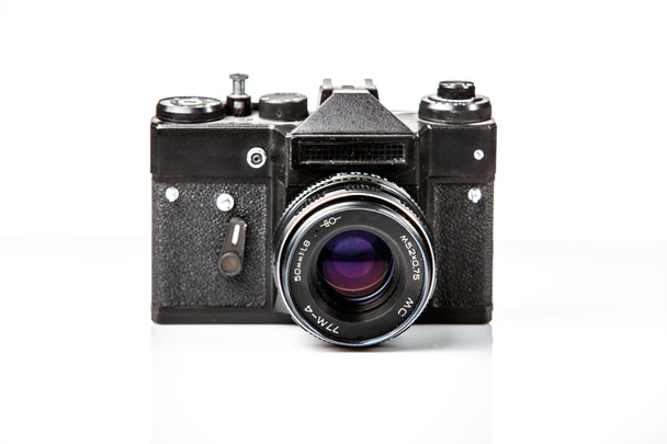 starý fotoaparát, natáčení retro film - Fotografie, Obrázek