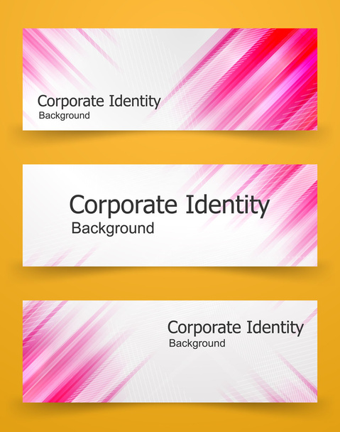 modelo de identidade corporativa - Vetor, Imagem