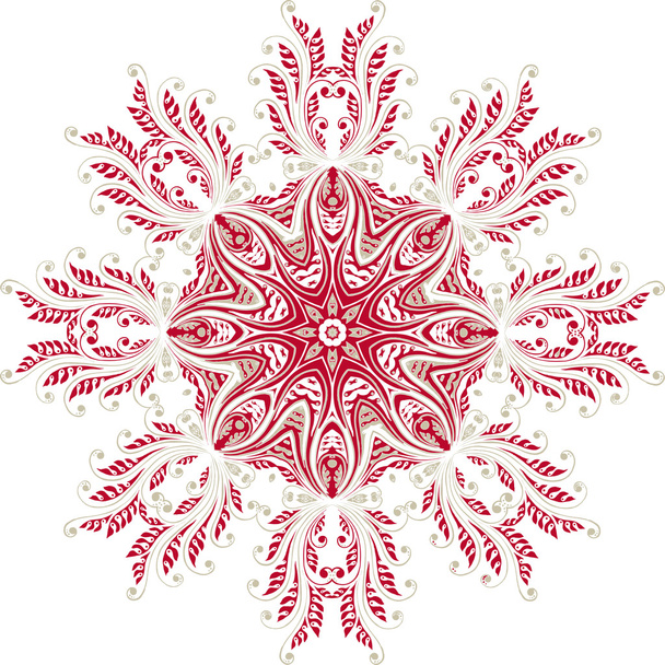 Mandala etnická indická ilustrace design - Vektor, obrázek