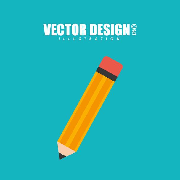 Edukacja ikona designu - Wektor, obraz