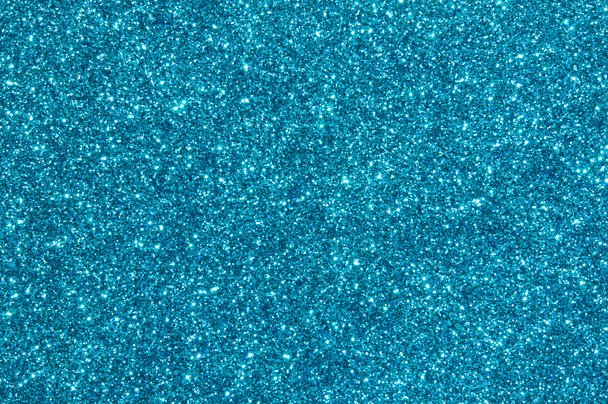 blue glitter texture abstract background - Photo, Image