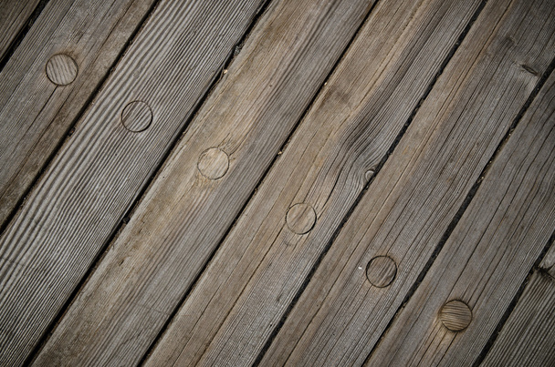 Wooden floor, texture, old planks - Fotó, kép