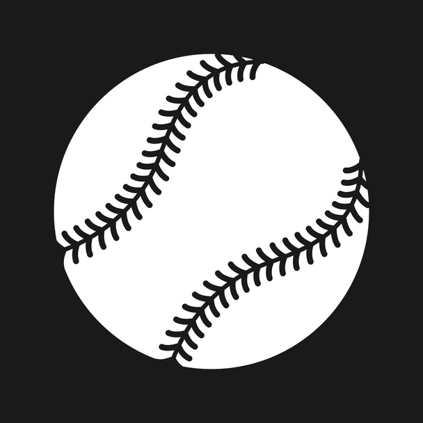 icône vectorielle de baseball
 - Vecteur, image