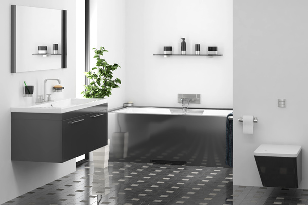 modern fürdőszoba - Fotó, kép