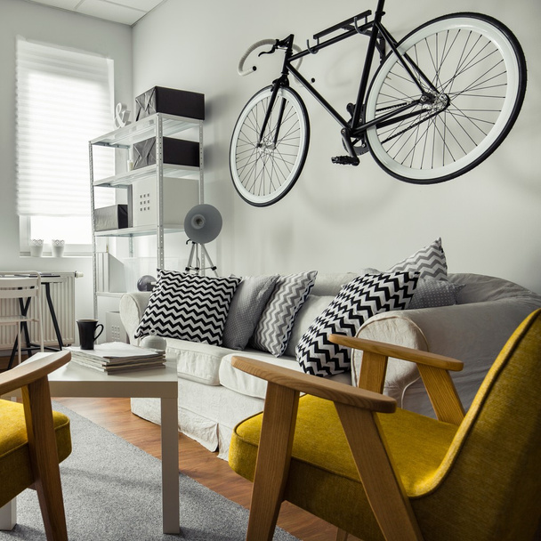 New design domestic relaxing area - Foto, Imagen
