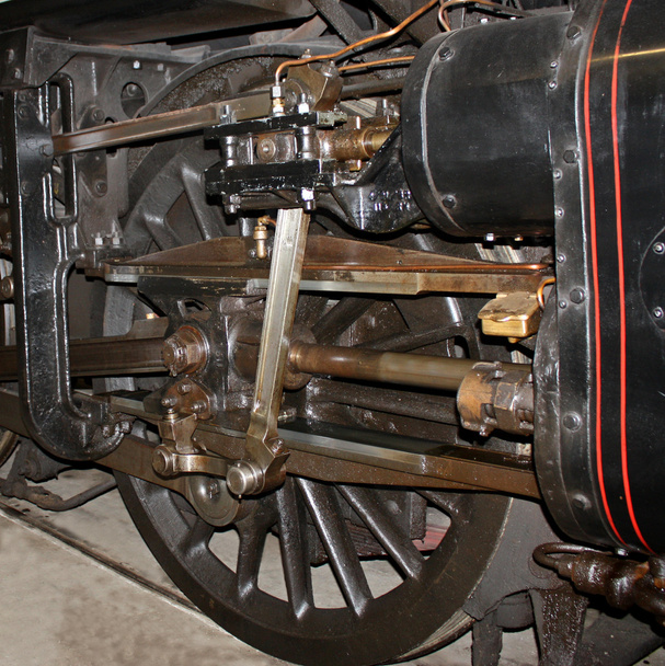 Dampflokomotive. - Foto, Bild