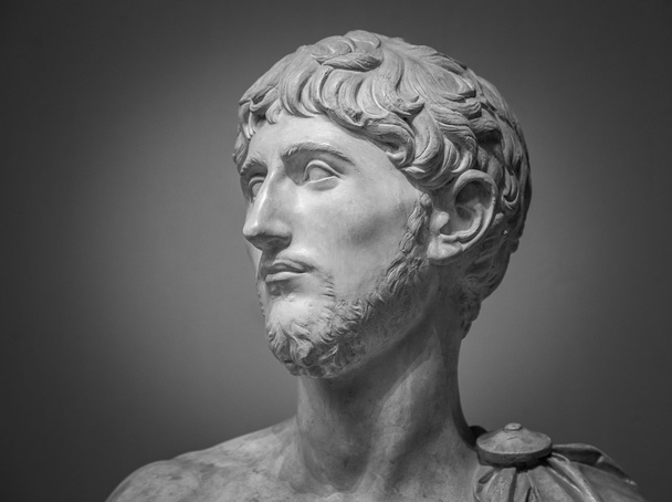 The ancient marble portrait bust - Фото, зображення