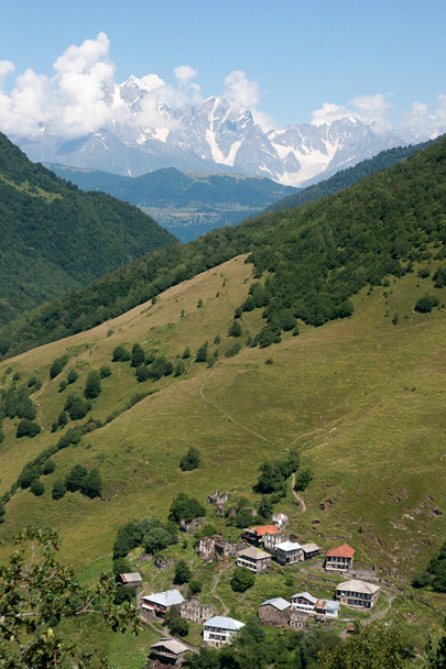 Georgia hegyi táj - Fotó, kép