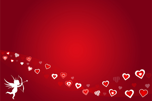 Valentijn achtergrond afbeelding - Vector, afbeelding