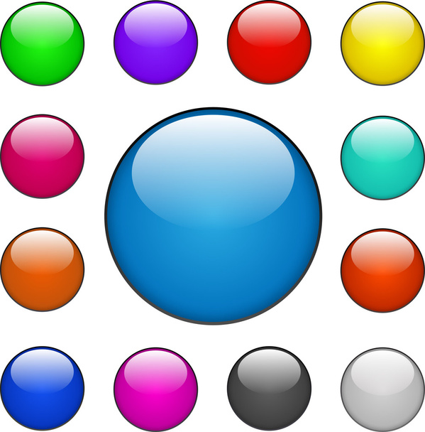 Web Buttons - Вектор,изображение