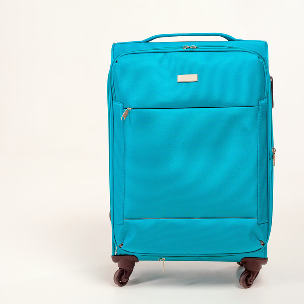 New luggage at the withe background - Zdjęcie, obraz