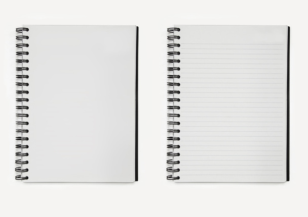 dva notebooky papíru spirála - Fotografie, Obrázek