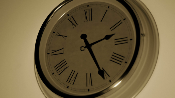 Old wall clock  - Footage, Video