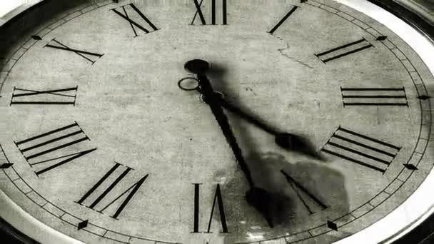 Old-fashioned clock - Footage, Video
