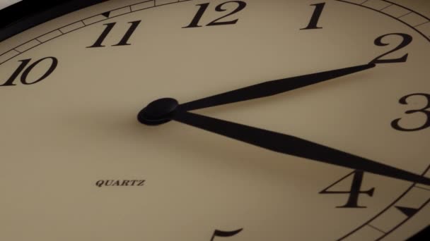 Horloge murale noire - Séquence, vidéo