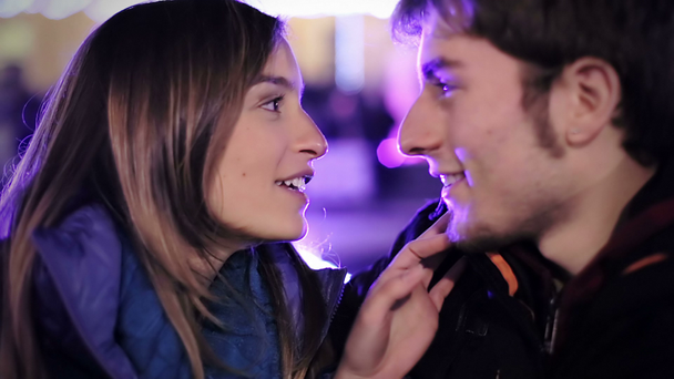 Romantický pár - Záběry, video