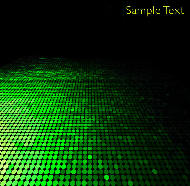 Green geometric tech background. - Photo, Image