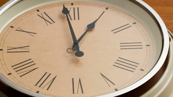 Old wall clock  - Footage, Video