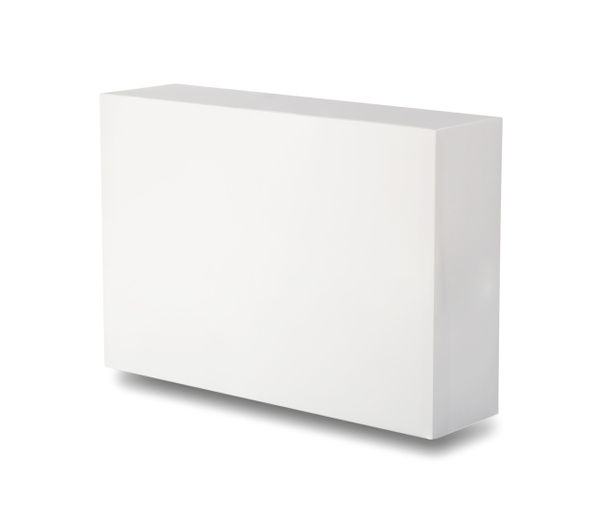 Fehér üres kartondoboz - Fotó, kép