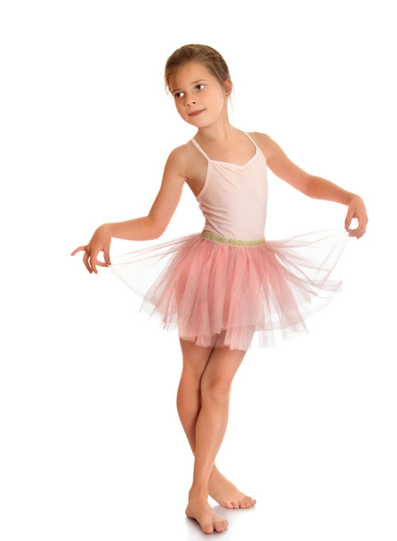 Flexible little ballerina - Фото, зображення