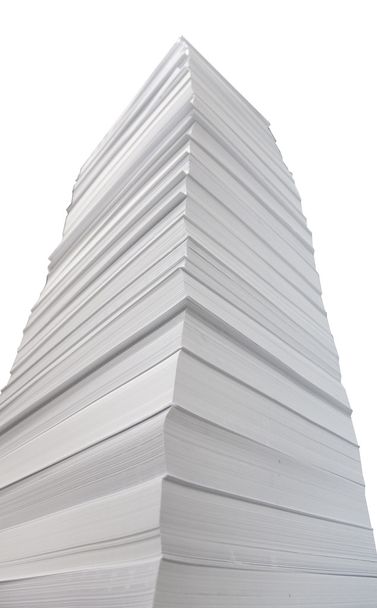 A pile of white paper - Photo, Image