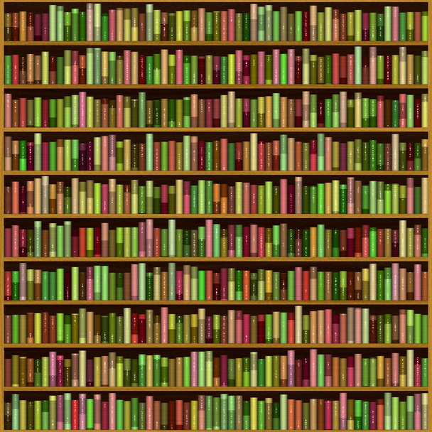 Книжкова шафа повна книг
 - Фото, зображення