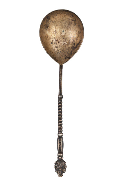 Large metal spoon - Zdjęcie, obraz