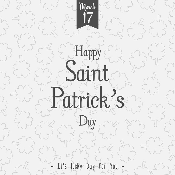 Szczęśliwy dzień Patricks Saint tło - Wektor, obraz